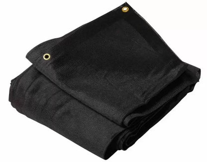 Black Mesh Shade Tarps