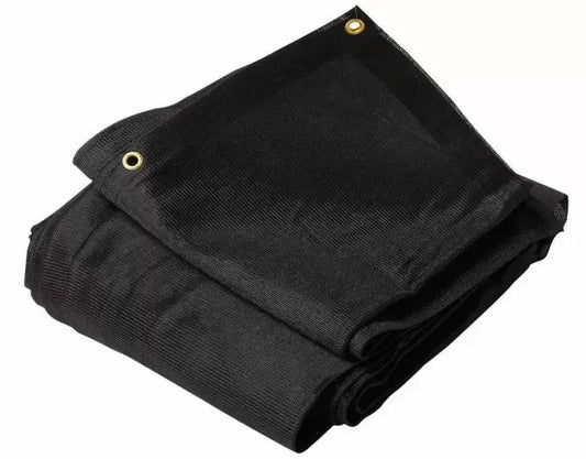 Black Mesh Shade Tarps