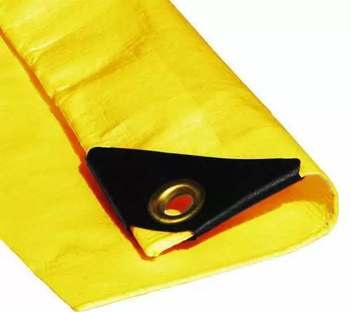 Yellow Heavy Duty Poly Tarps